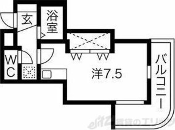 カルム香川の物件間取画像